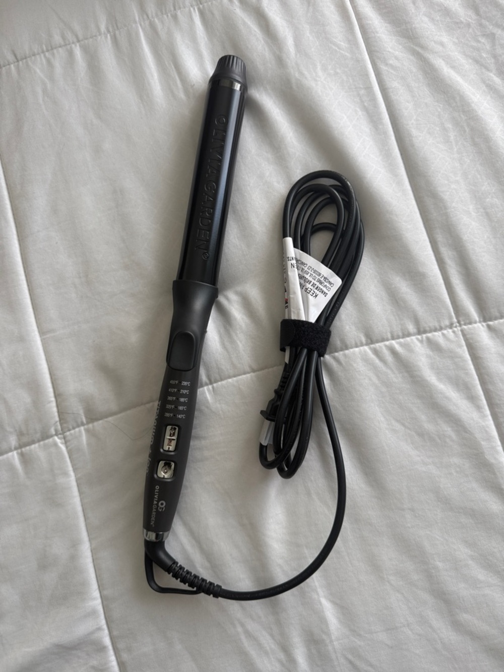 Olivia Garden Black Styling Curling Wand